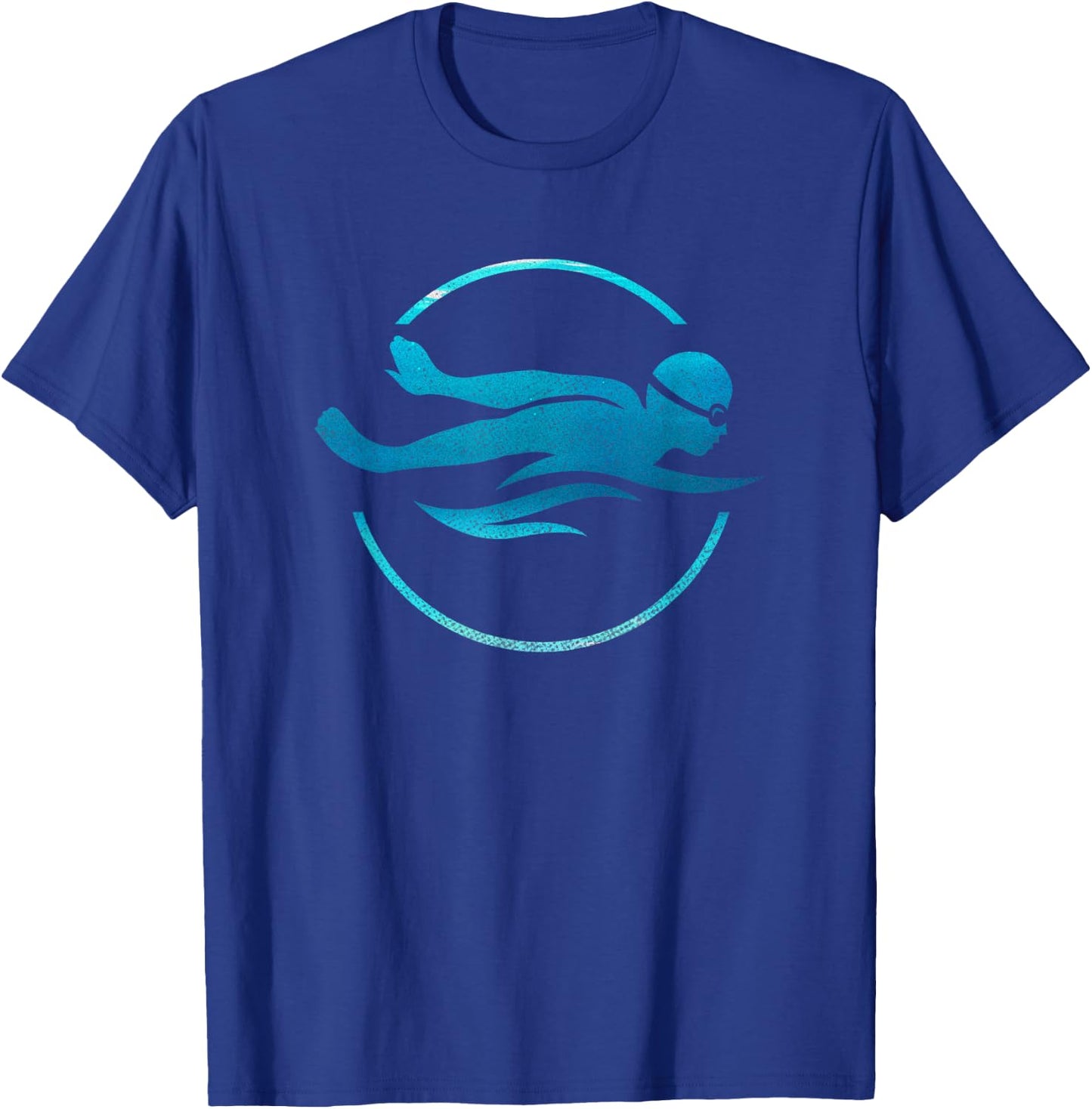 Swimmer Swimming Swim Team T-Shirt - T-Shirt | Royal