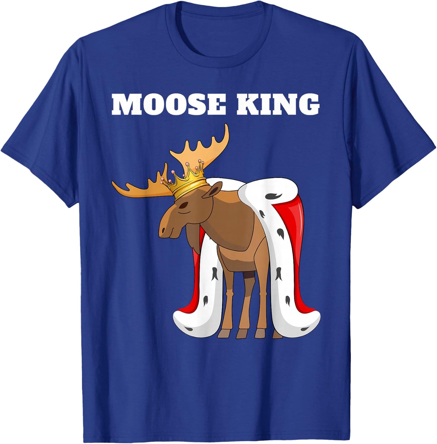 Moose King | Moose Gear | Boys Moose T-Shirt - T-Shirt | Royal