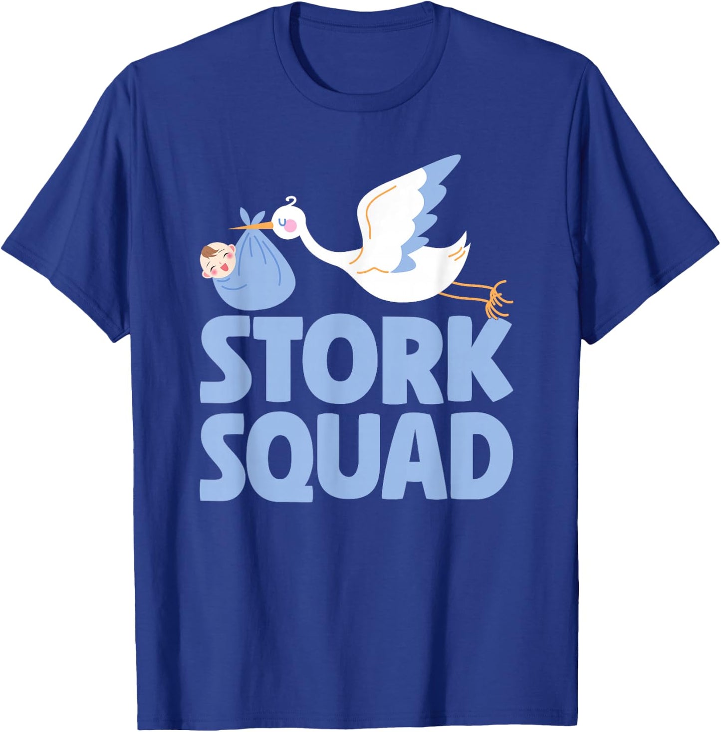 Stork Squad Labor And Delivery Nurse T-Shirt - T-Shirt | Royal