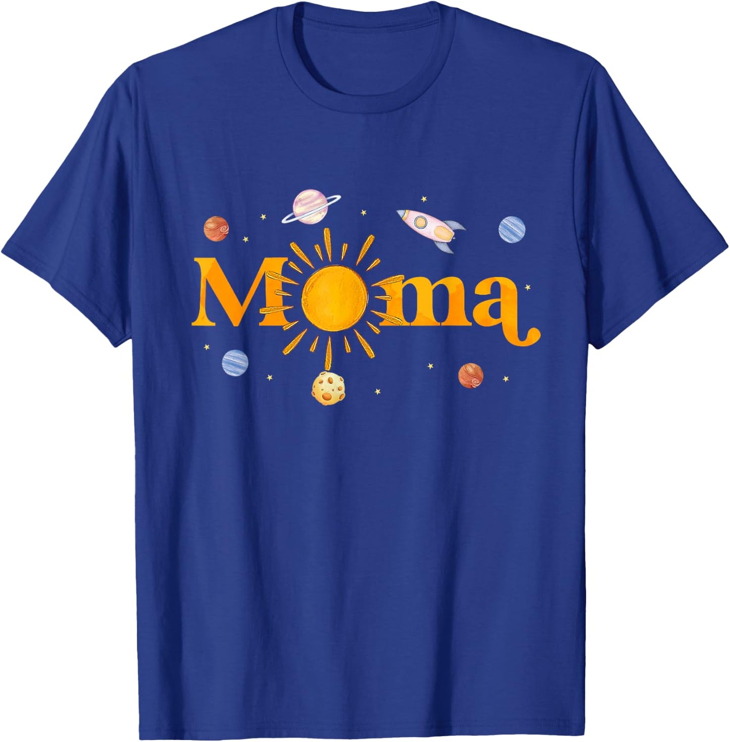 Mama of The Birthday First Trip Around The Sun Bday Boy T-Shirt - T-Shirt | Royal