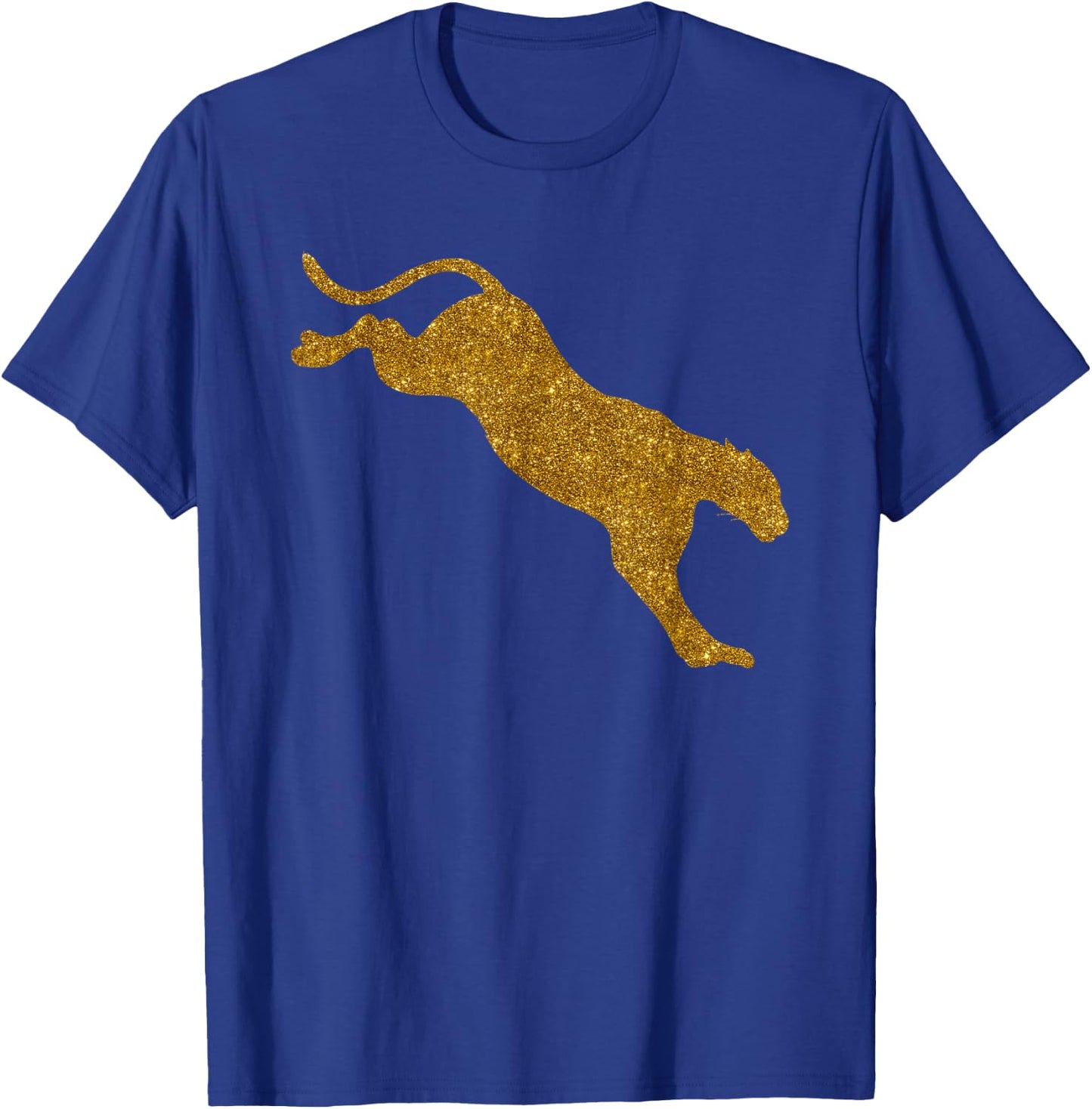 Cougar Gift Girl Puma Animal Panther Lover T-Shirt - T-Shirt | Royal