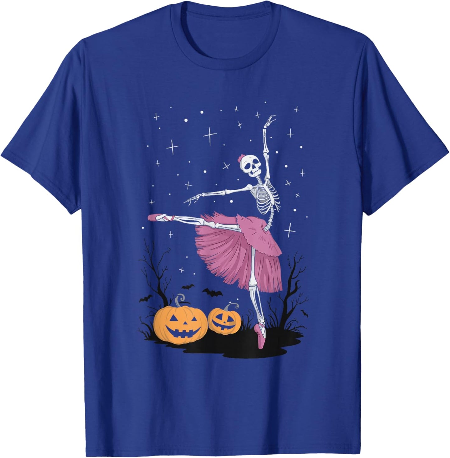 Skeleton Ballet T-Shirt - T-Shirt | Royal