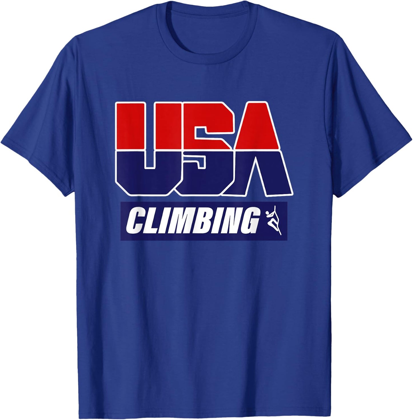 Climbing 2021 USA Team T-Shirt - T-Shirt | Royal