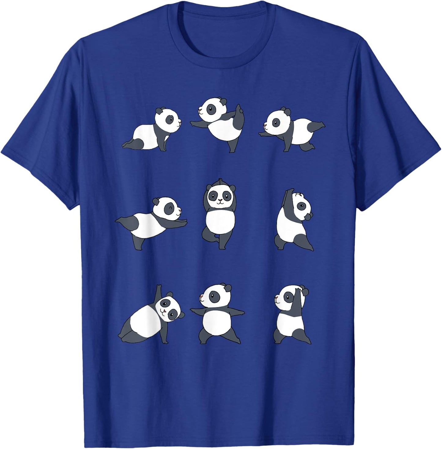 Panda Yoga T-Shirt - T-Shirt | Royal