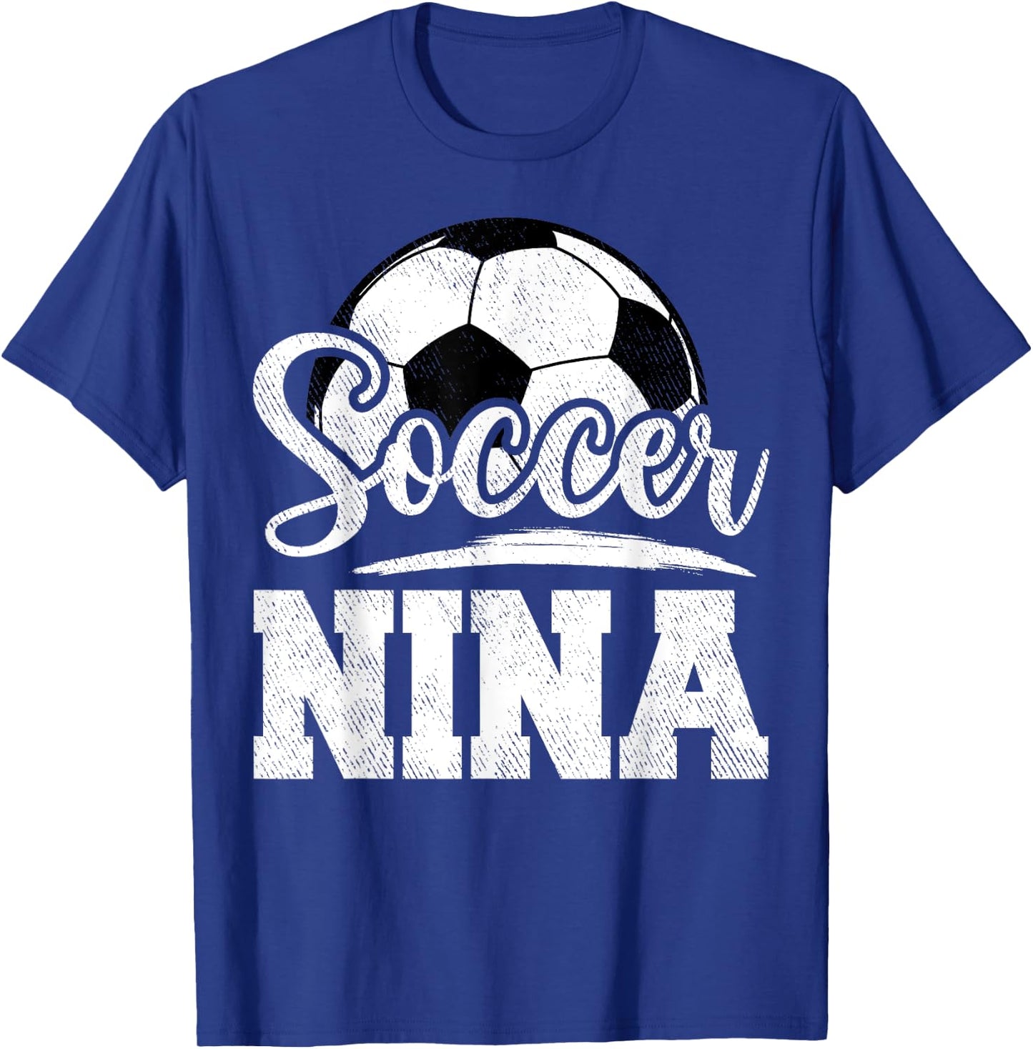 Soccer Nina Soccer Player Game Day Mother's Day T-Shirt - T-Shirt | Royal