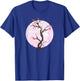 Sakura Japanese Cherry Blossom Tree And Pink Moon T-Shirt - T-Shirt | Royal
