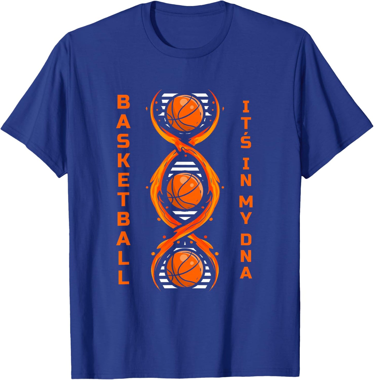Basketball Player It's In My DNA Ballsport Training T-Shirt - T-Shirt | Royal