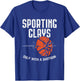 Sporting Clays Golf With A Shotgun for Clay Shooting T-Shirt - T-Shirt | Royal