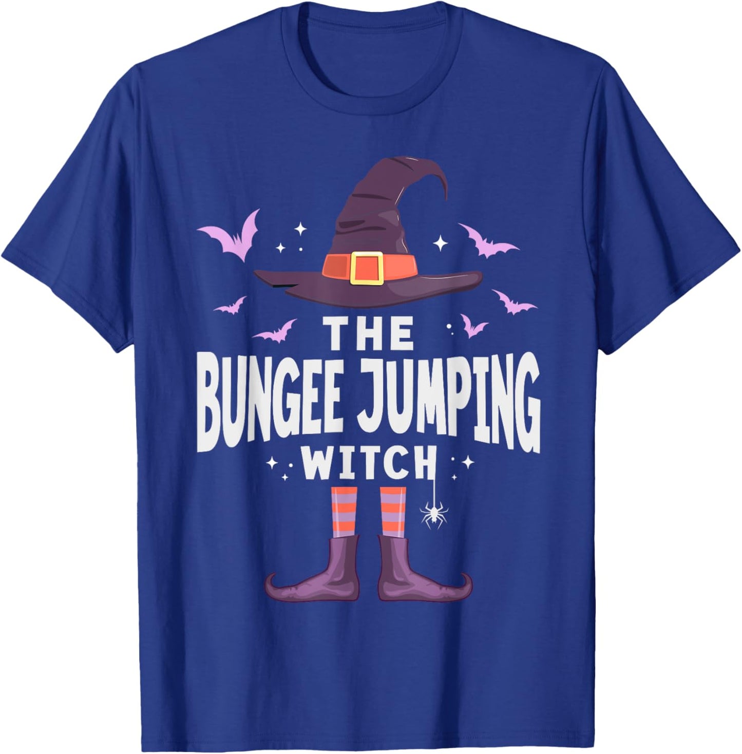 Bungee Jumping Halloween Witch Matching Costume T-Shirt - T-Shirt | Royal