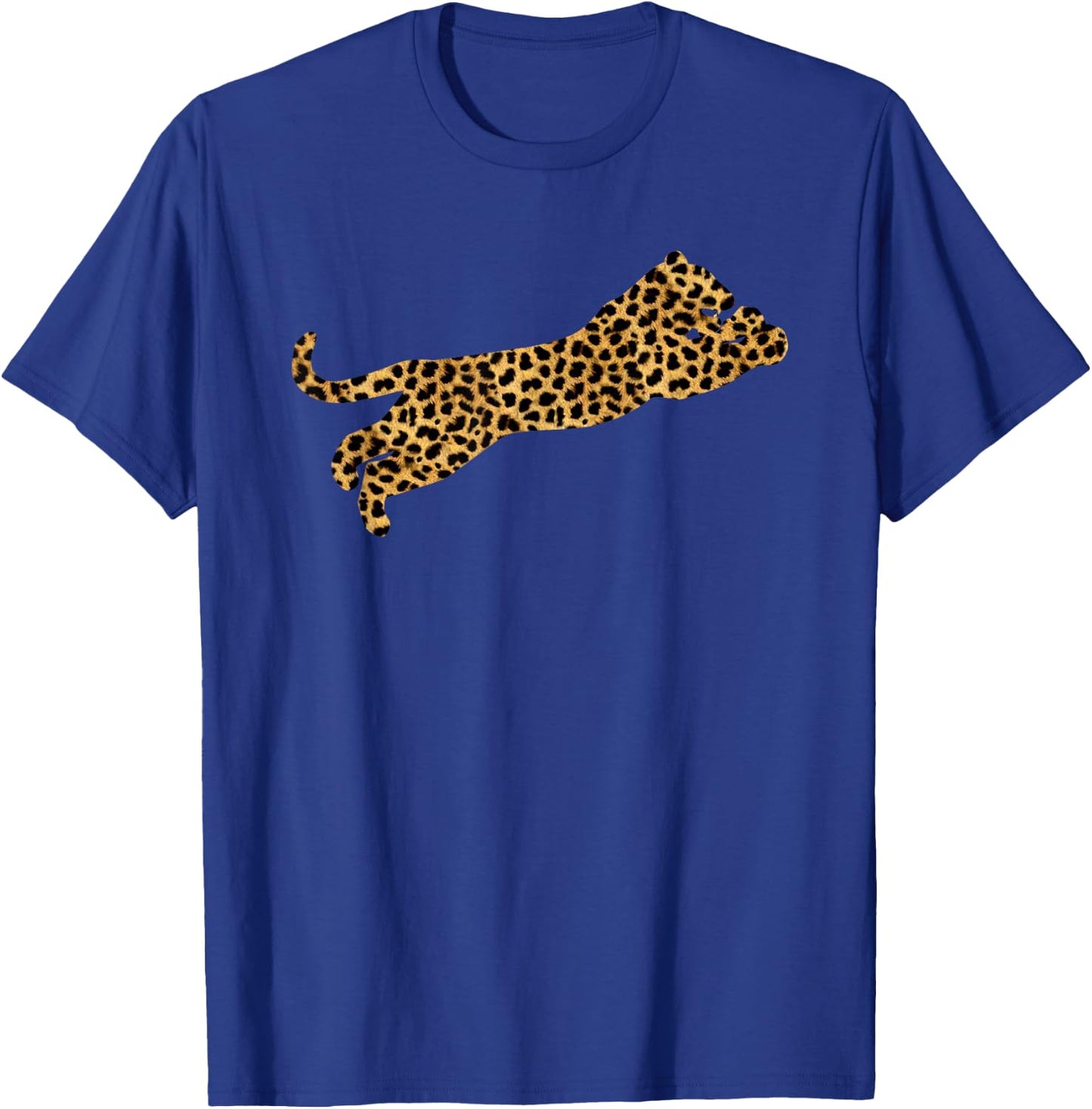 Cougar Leopard Print Puma Panther Animal Lover Women Gift T-Shirt - T-Shirt | Royal