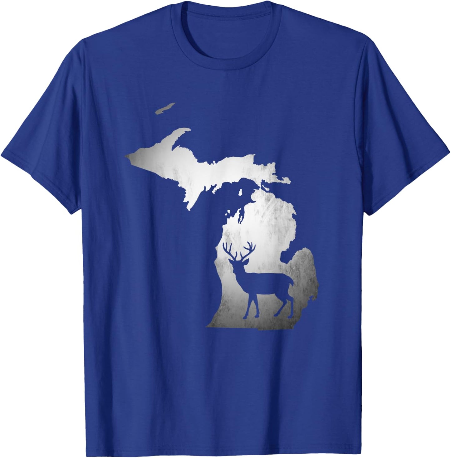 Michigan Deer Hunting T-Shirt - T-Shirt | Royal