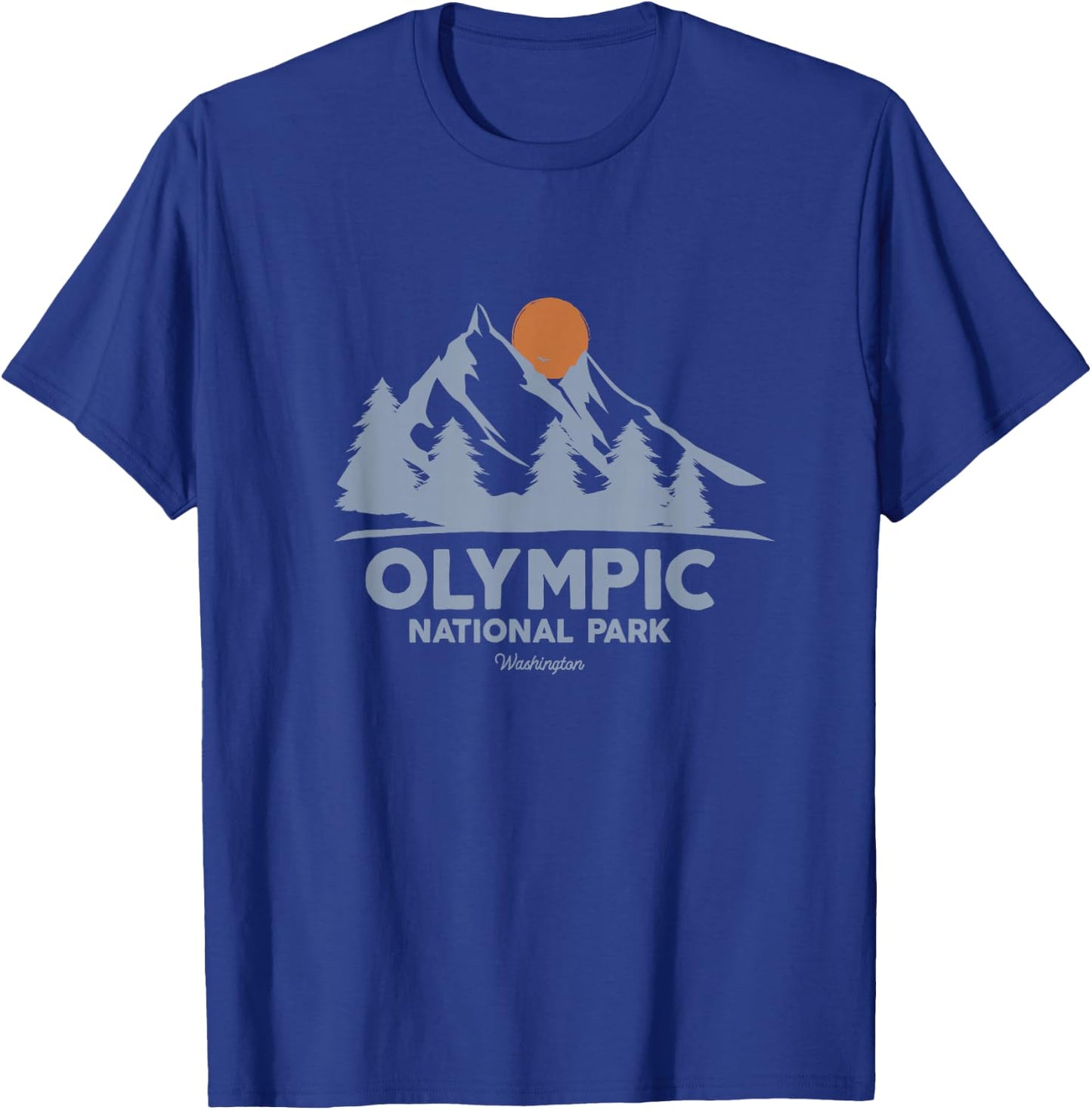 Olympic National Park Washington T-Shirt - T-Shirt | Royal