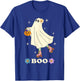Boo Roller Skating Hippie Ghost Love Roller Skate Halloween T-Shirt - T-Shirt | Royal