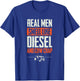 Vintage Farmer Shirt Men Tractor Gift Boys Farm Rancher T-Shirt - T-Shirt | Royal