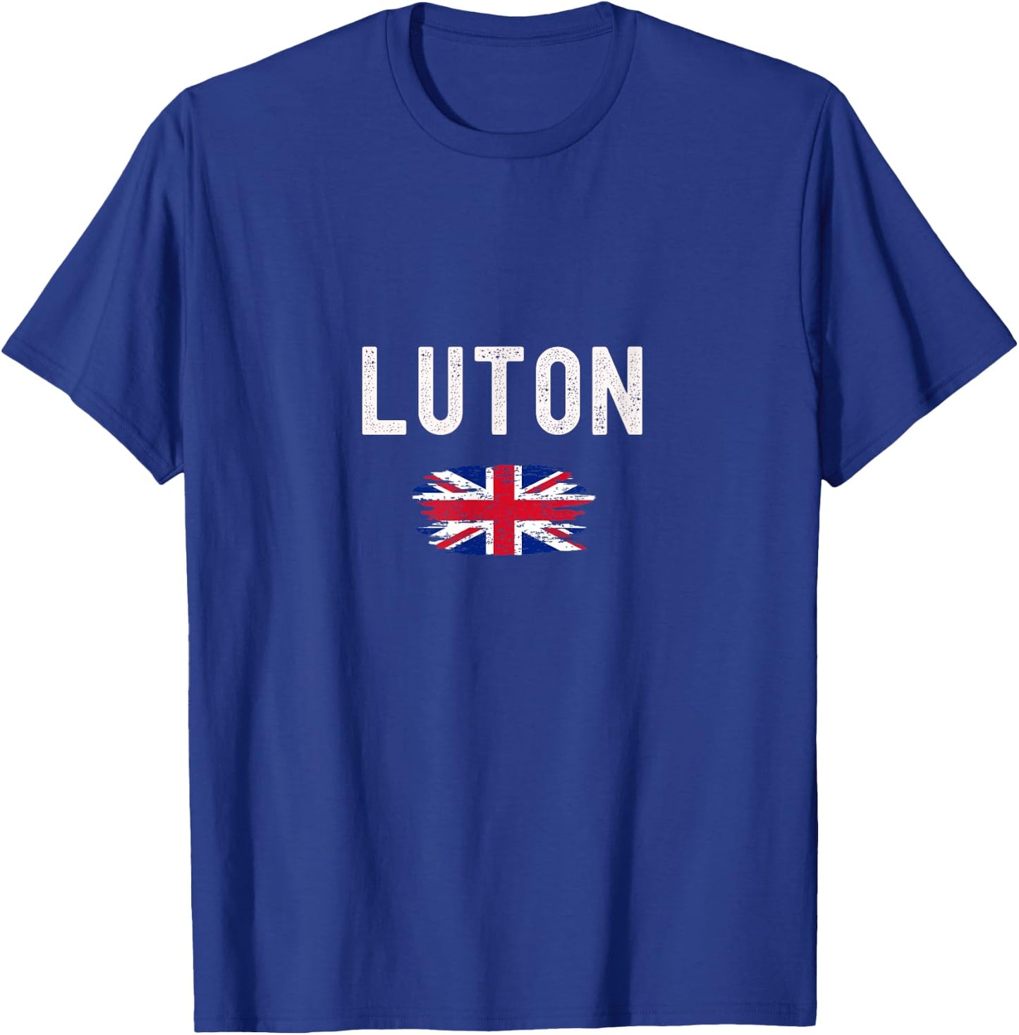 Luton Town Hatters Design For True Fans T-Shirt - T-Shirt | Royal