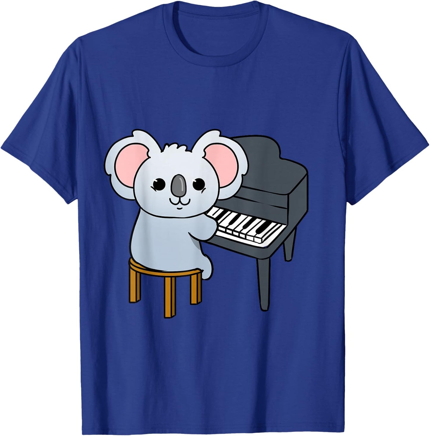 Koala Playing Piano T-Shirt - T-Shirt | Royal