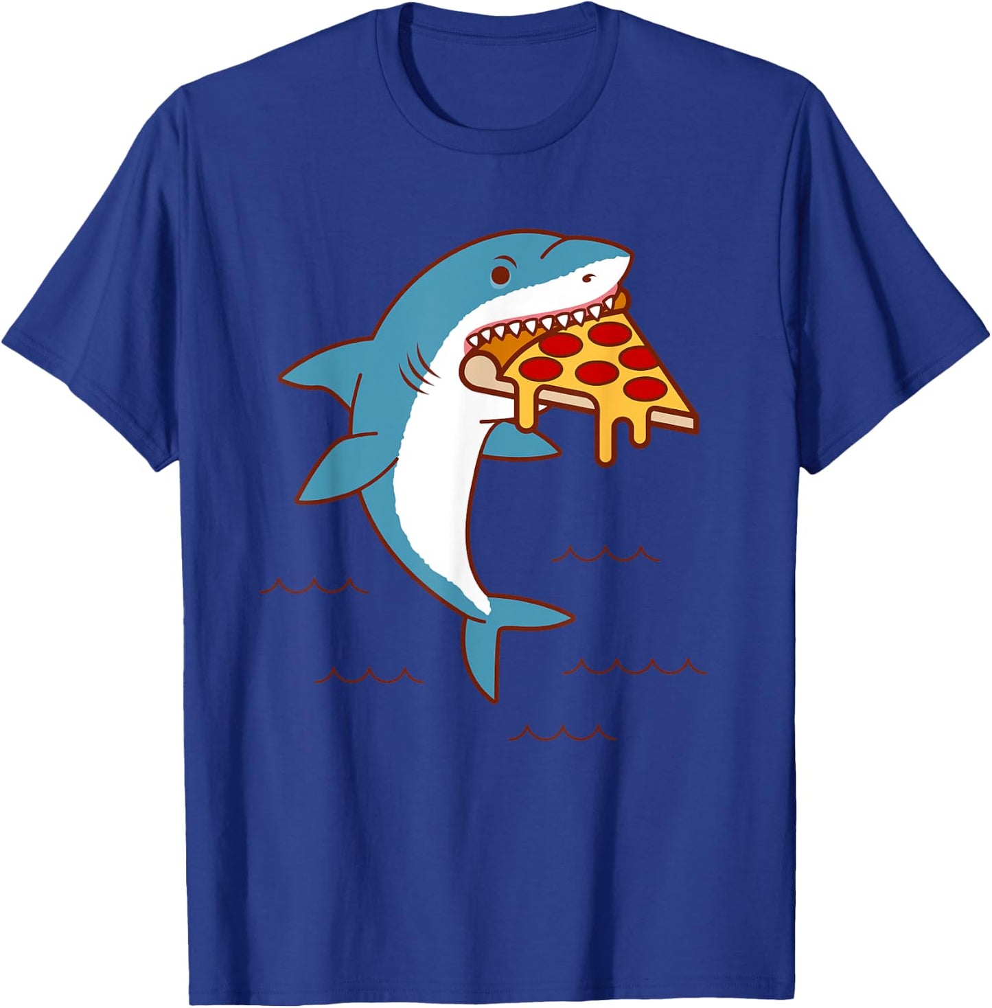 Pizza Shark T-Shirt - T-Shirt | Royal