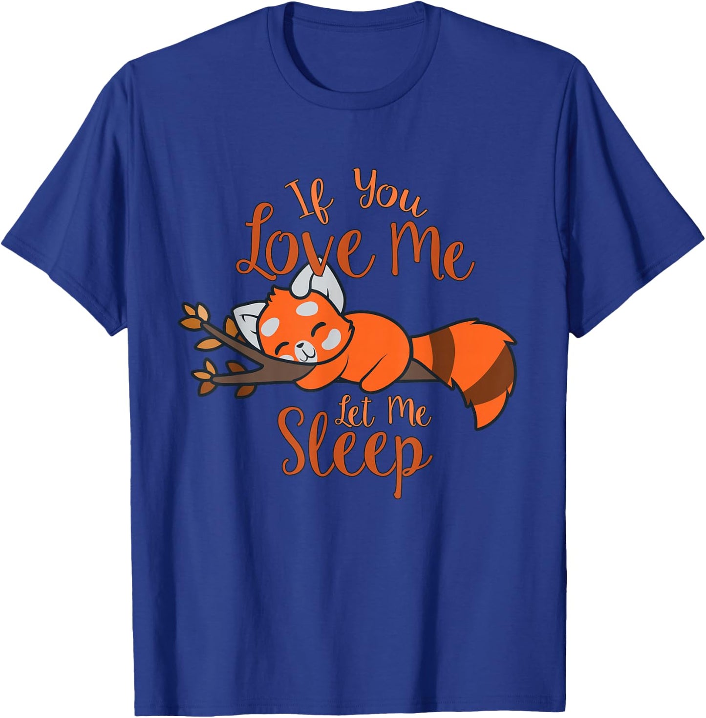 Red Panda Shirt Men Women Children Red Panda Lovers T-Shirt - T-Shirt | Royal