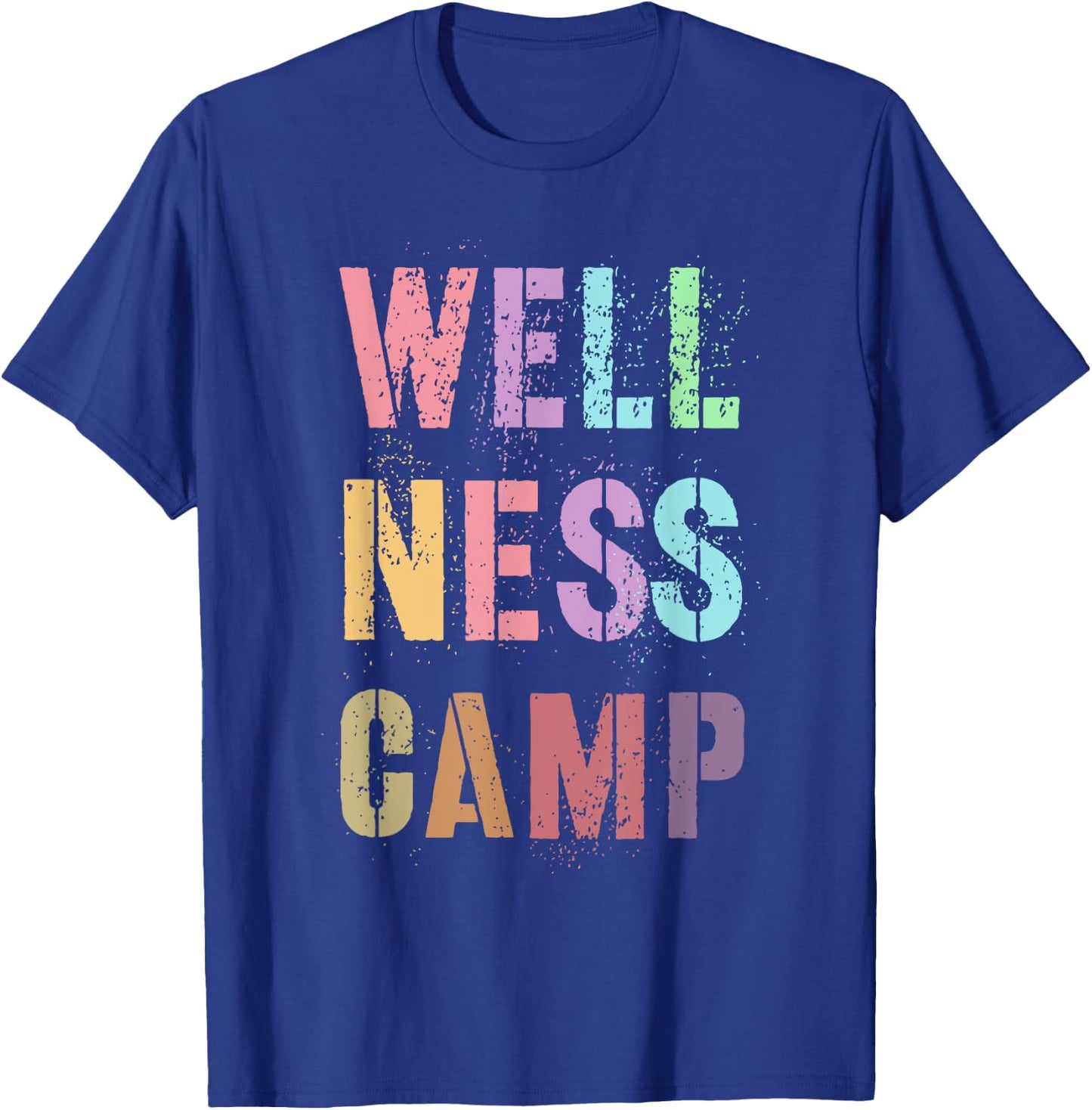 Funny WELLNESS CAMP Director Health Recovery Nurse Trainer T-Shirt - T-Shirt | Royal
