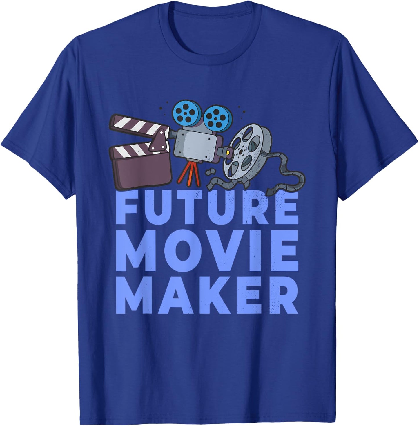 Future Movie Maker - Filmmaker Movie Director T-Shirt - T-Shirt | Royal