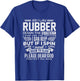 Drag Racing Shirt Lay Rubber Down Drag Racer Funny T-Shirt - T-Shirt | Royal