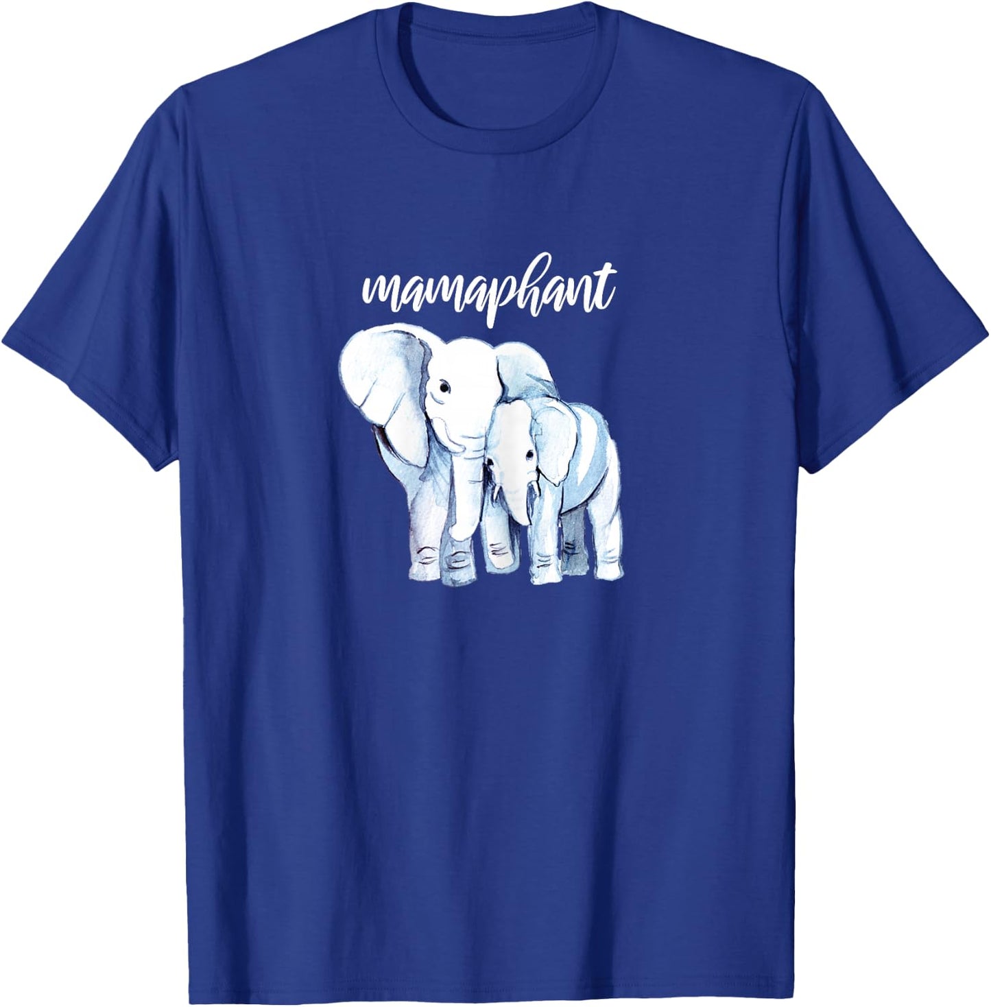 Mamaphant shirt Mama Elephant Mom Gift Mothers Day T-Shirt - T-Shirt | Royal