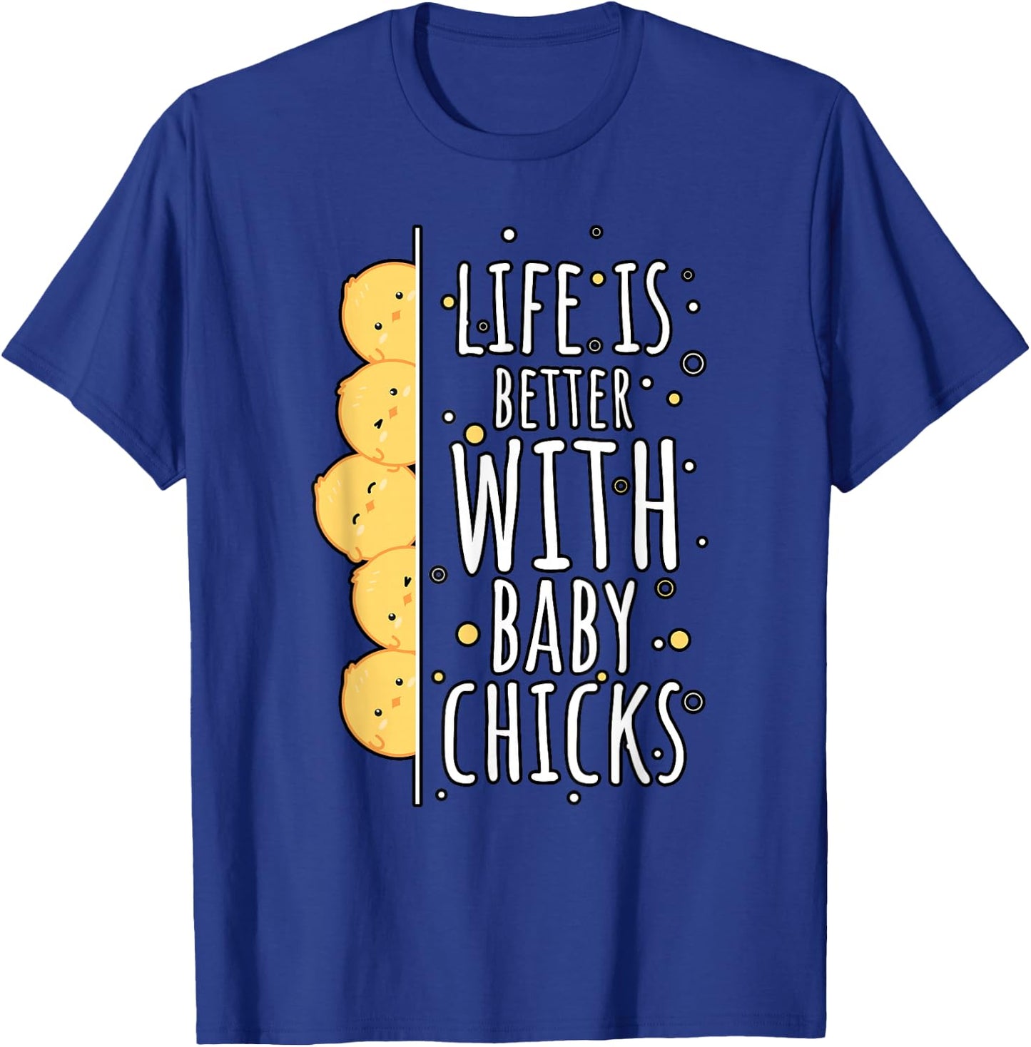 Japanese Kawaii Chicken Farming Spring Easter Baby Chicks T-Shirt - T-Shirt | Royal