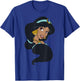 Disney Aladdin Jasmine Hair Swirl Big Portrait T-Shirt - T-Shirt | Royal