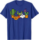 Halloween Cactus Succulent Plant Costume Men Women Kids Girl T-Shirt - T-Shirt | Royal