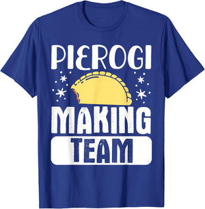 Pierogi Making Team T-Shirt - T-Shirt | Royal
