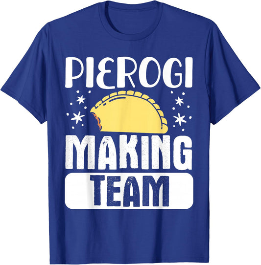 Pierogi Making Team T-Shirt - T-Shirt | Royal