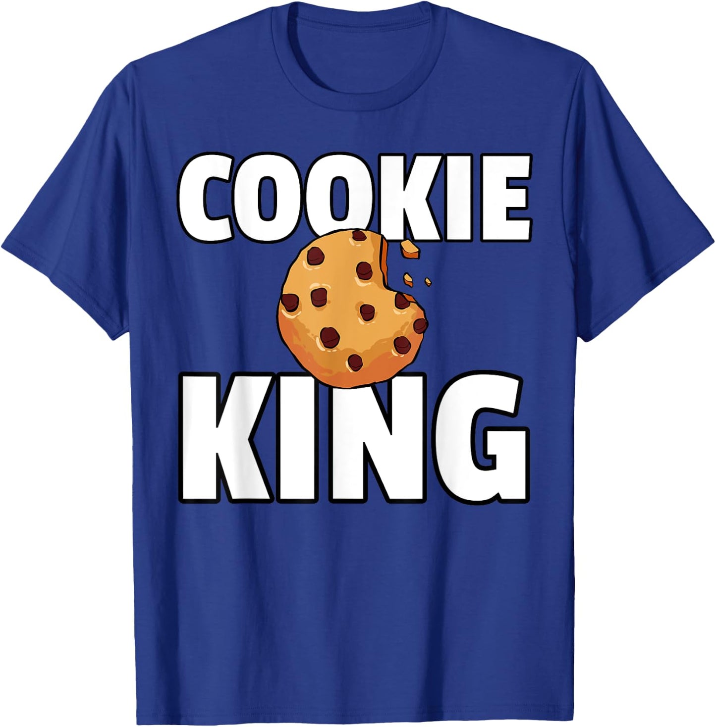Cookie King Chocolate Chip Dealer T-Shirt - T-Shirt | Royal
