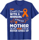 FND Awareness FND Mom T-Shirt - T-Shirt | Royal