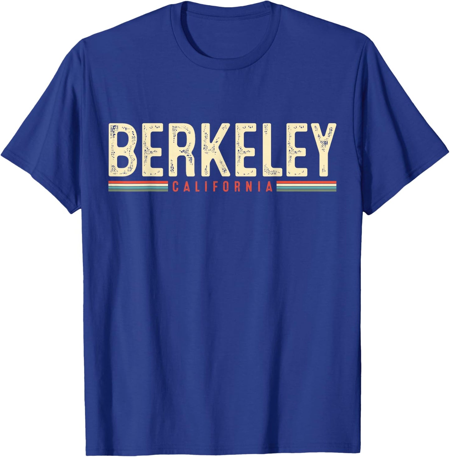 Berkeley California Retro Gift T-Shirt - T-Shirt | Royal