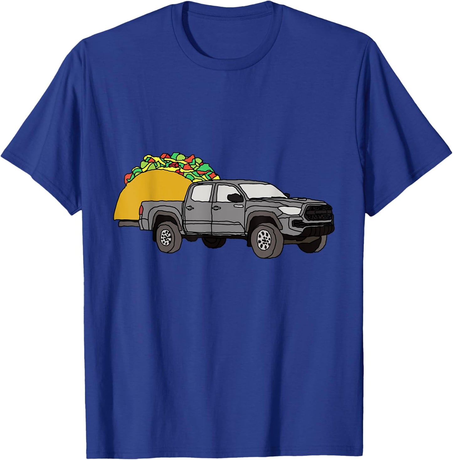 Taco Tacoma TRD Prerunner 4X4 Truck Off Road Wheelin 4WD T-Shirt - T-Shirt | Royal
