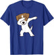 Dabbing Jack Russell Terrier Dog Dabbing Jack Russell T-Shirt - T-Shirt | Royal