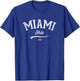 Miami Ohio OH Vintage Retro Athletic Sports Style T-Shirt - T-Shirt | Royal