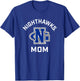 University of North Georgia Nighthawks Arched Mom T-Shirt - T-Shirt | Royal