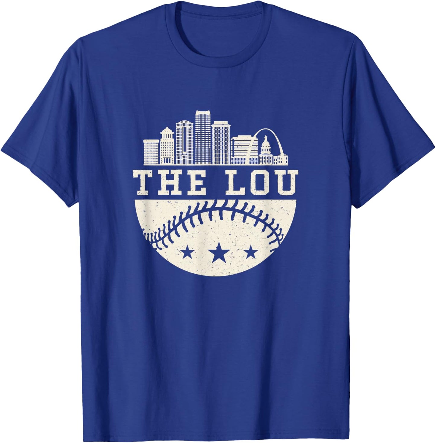 Baseball Season St. Louis The lou Fan Hometown shirt T-Shirt - T-Shirt | Royal