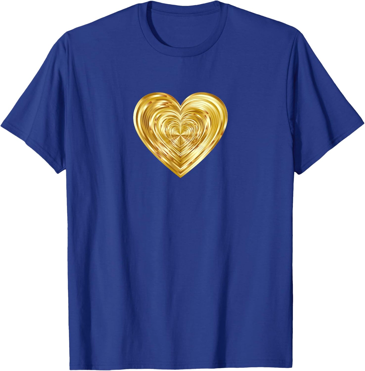 Gold Heart T-Shirt - T-Shirt | Royal