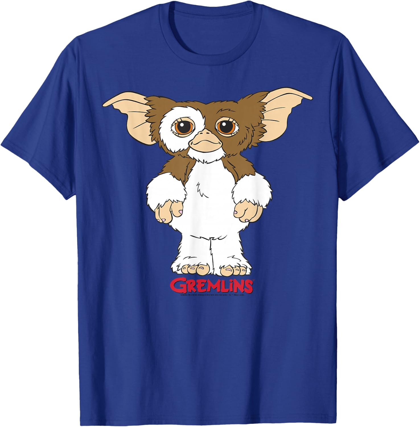 Gremlins Gizmo Simple Portrait T-Shirt - T-Shirt | Royal