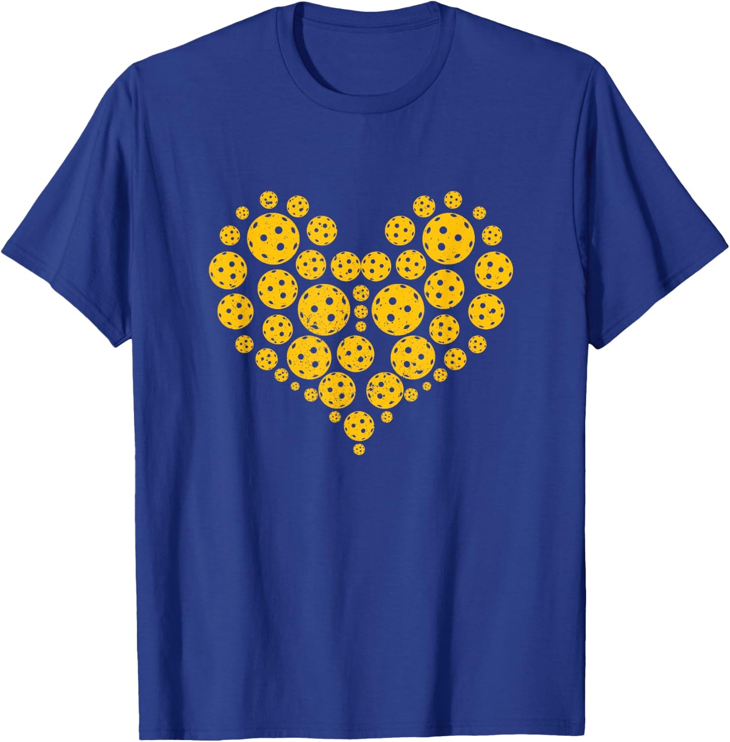 Funny Pickleball Player Paddle - Pickleballing & Pickleball T-Shirt - T-Shirt | Royal