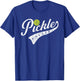 Pickle Baller, Cool Paddle Sports Pickleball Lover Vintage T-Shirt - T-Shirt | Royal