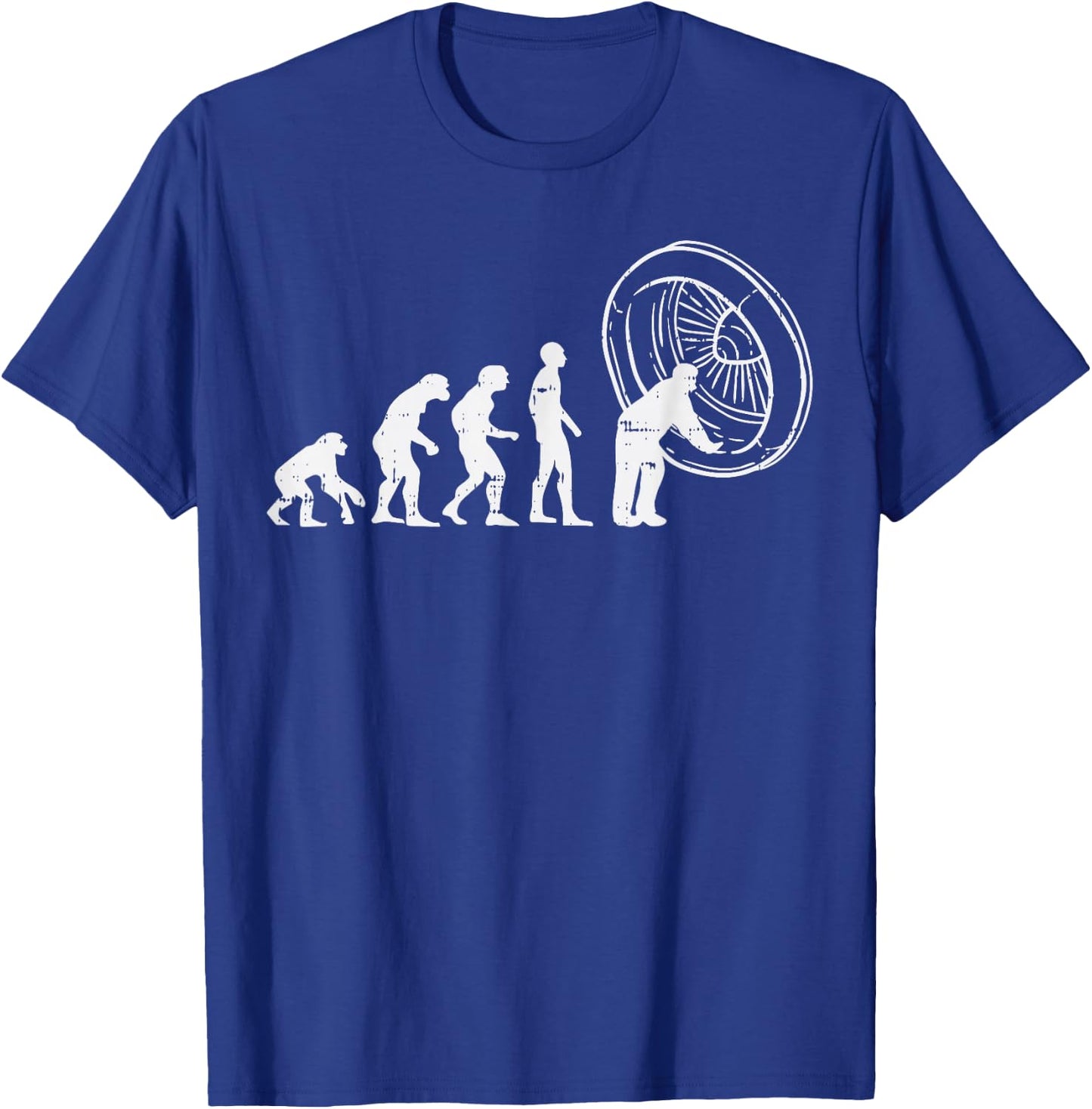 BoredKoalas Aviation Lovers Shirts Pilot Gifts Airplane Maintenance Evolution Funny Aviation Mechanic Gift T-Shirt - T-Shirt | Royal