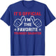 It's Official I'm The Favorite Youngest Daughter Mothers Day T-Shirt - T-Shirt | Royal