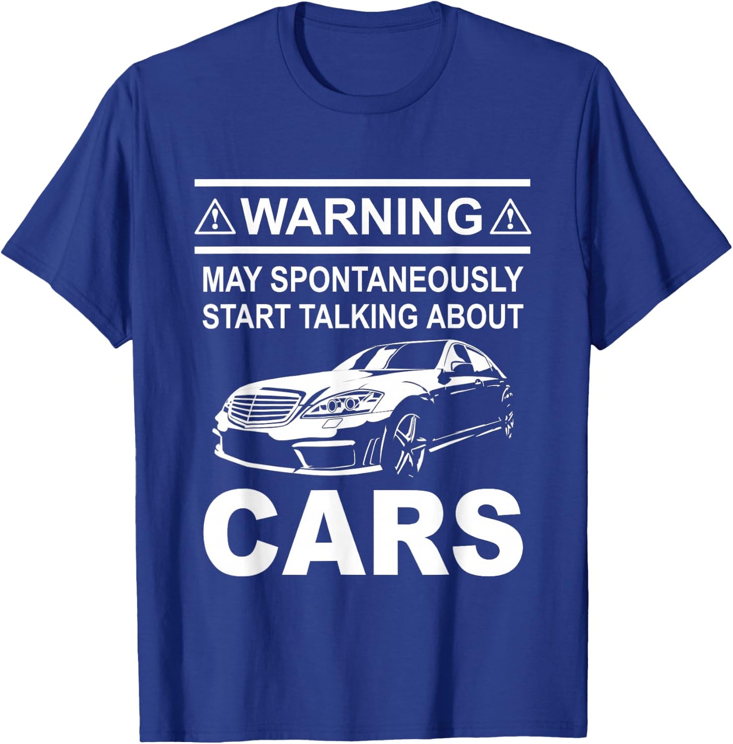 Funny Car Cars Engineer Mechanic Lovers-Gift Men Boys Teens T-Shirt - T-Shirt | Royal