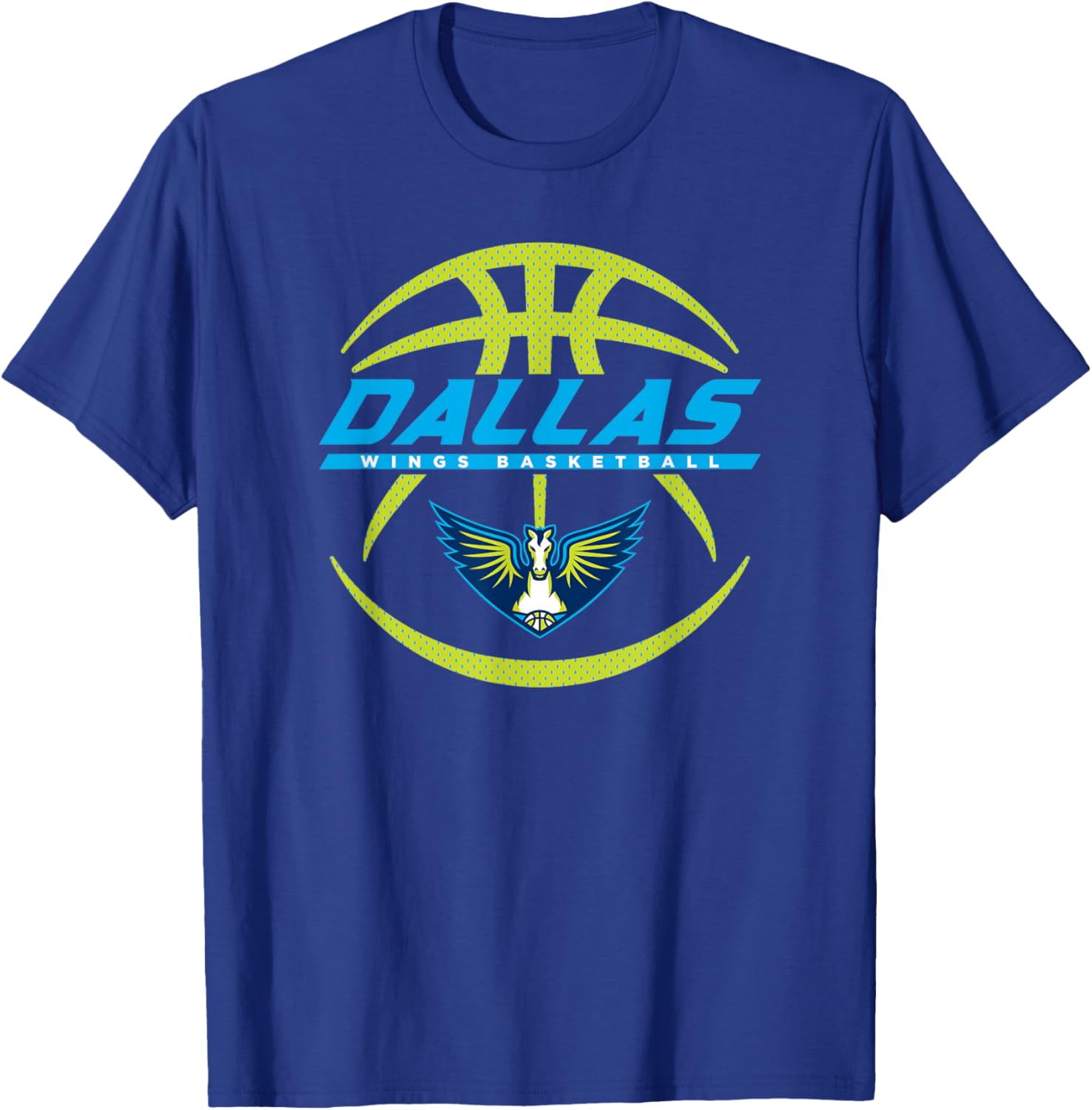 WNBA Dallas Wings The Rock T-Shirt - T-Shirt | Royal