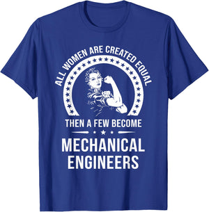 Mechanical Engineering Shirt | Mechanical Engineering T-Shirt - T-Shirt | Royal