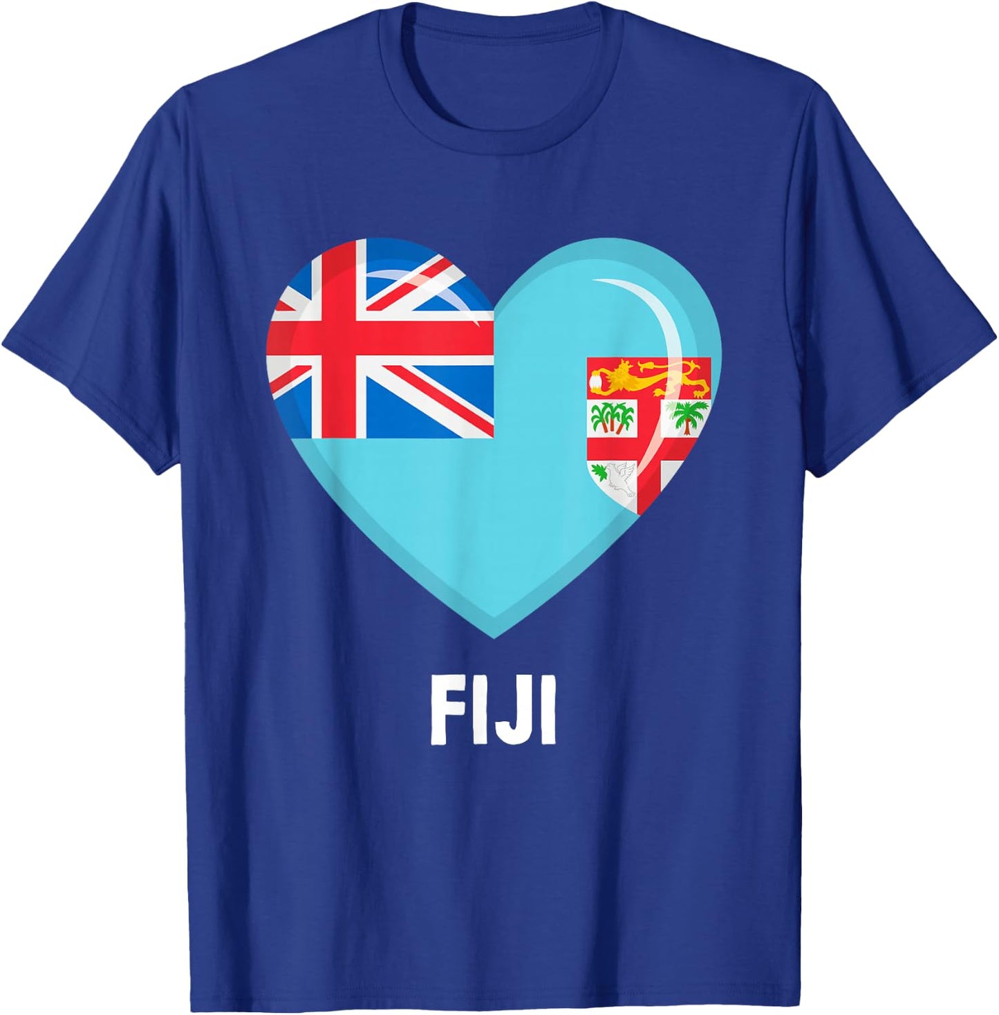 Fiji Flag Jersey | Fiji T-Shirt - T-Shirt | Royal