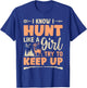Hunt Like A Girl Deer Hunting Girl Funny Hunter Women T-Shirt - T-Shirt | Royal
